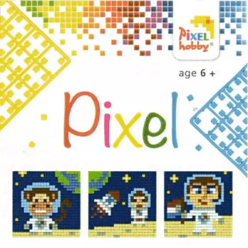 pixelhobby Triptyque Espace 